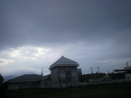 今朝の空