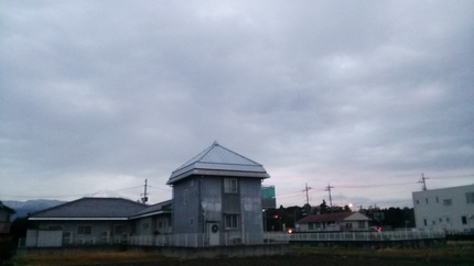 今朝の空