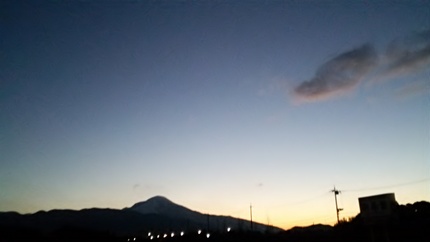 今朝の空