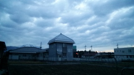 今朝の空