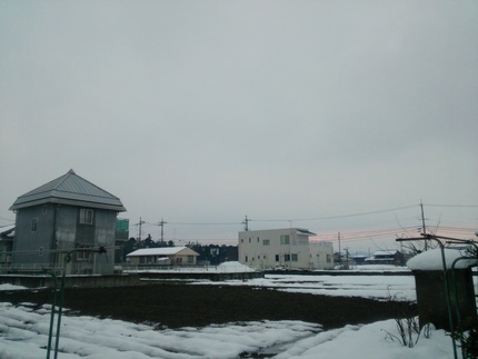 今朝の空