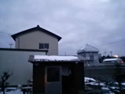 今朝の空