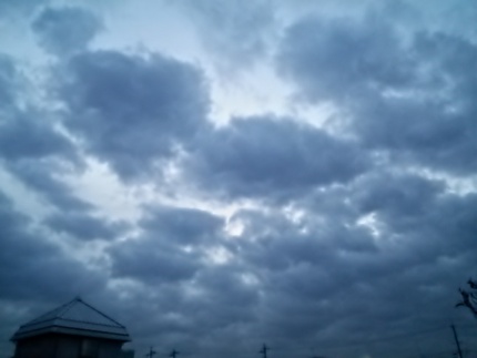 今朝の空