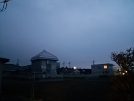 今朝の空