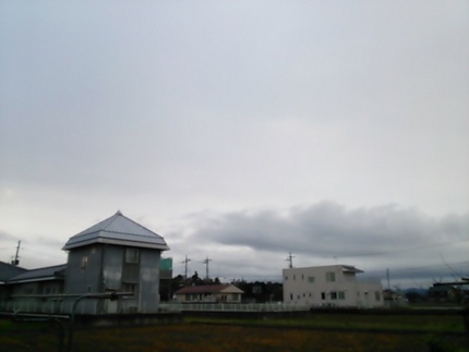 今朝の空