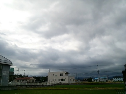 今朝の空