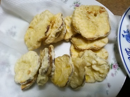 さつまいもの天ぷら