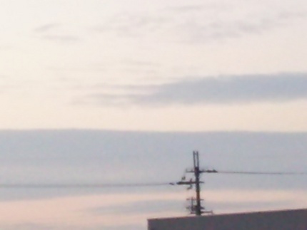 今朝の空