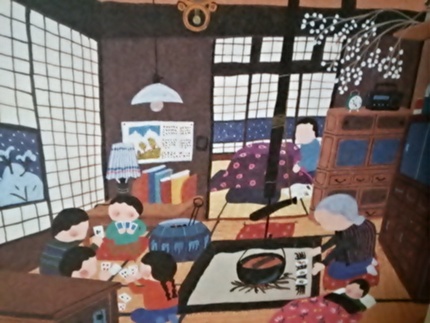 今月と１２月のカレンダーの絵