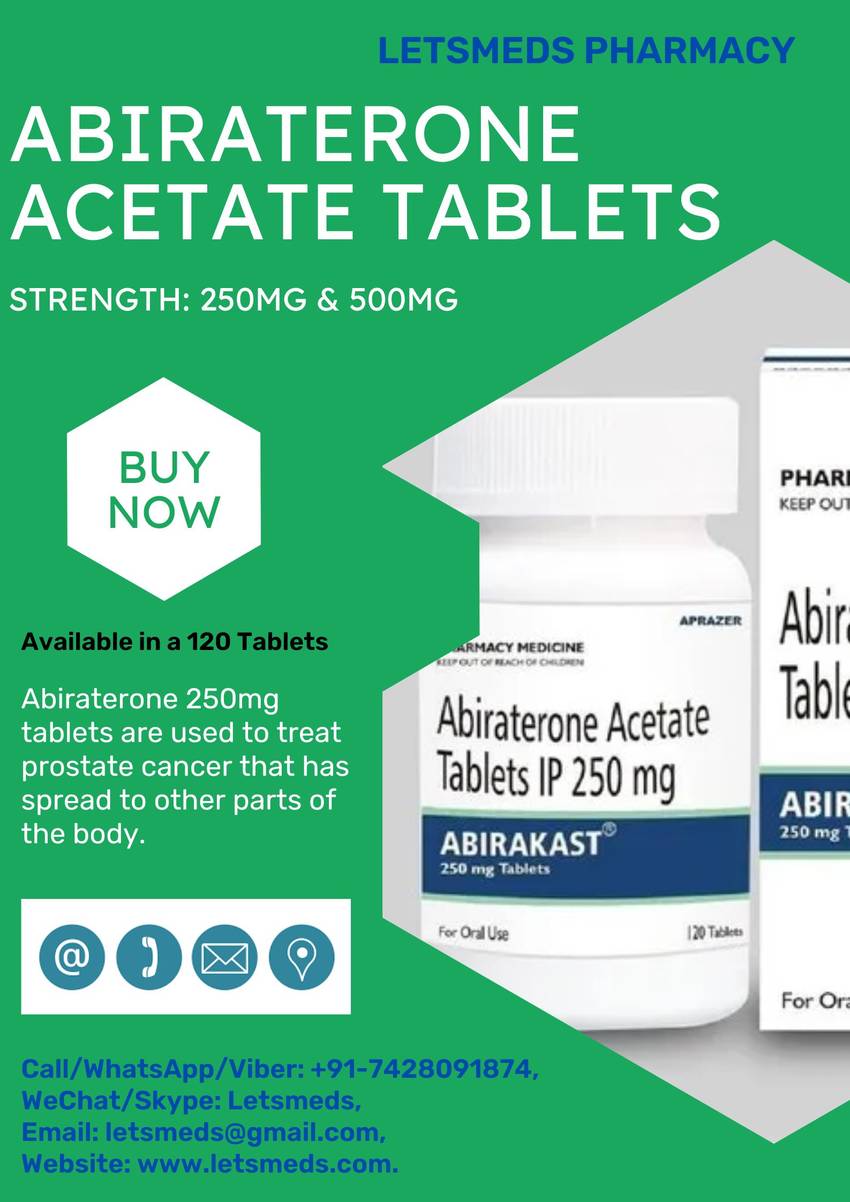 Original Abiraterone 250mg Tab...