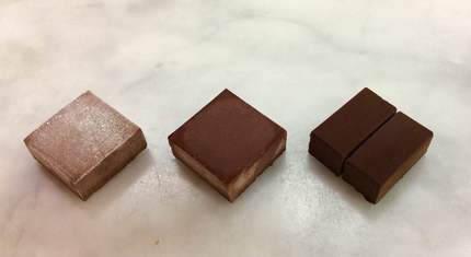 産地限定cacaoの 生チョコ