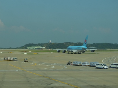 大韓航空のエアーバス３８０型機