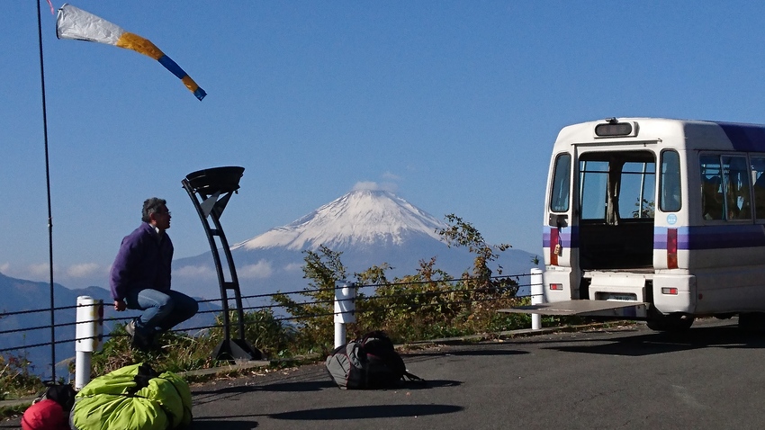 今日は神奈川県。富士山がスッキ...