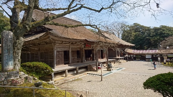 本堂。この本堂は1614年加賀...