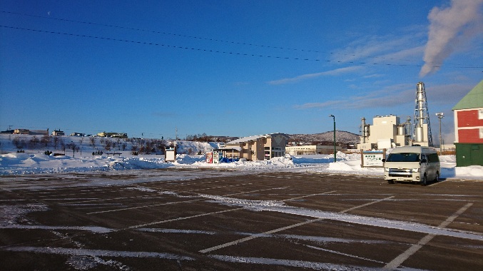 で、今日いちに紋別滞在。日の出...