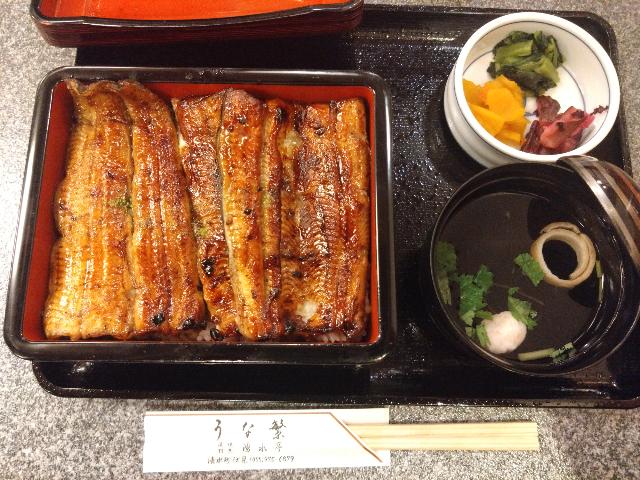 高校同級生と三島のうなぎ