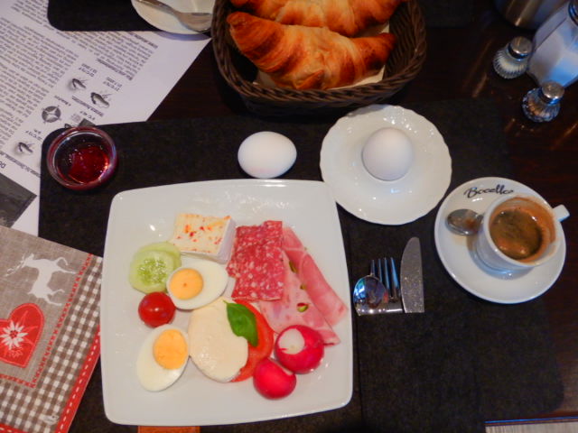 いつもの朝食。このラディッシュ...