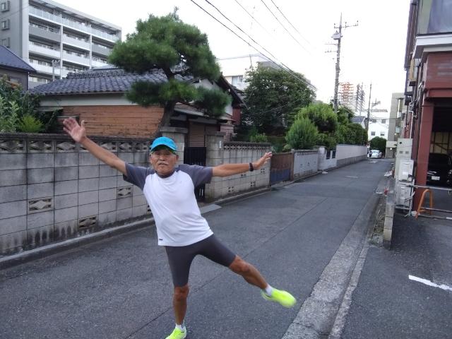 今日の走りは住宅街。各家々のた...