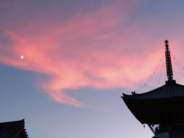 夕方の空