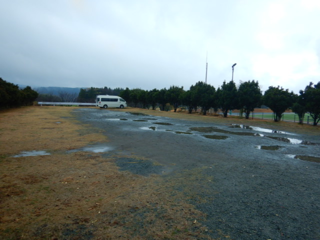 昨晩泊まった所は、ここ。大津町...