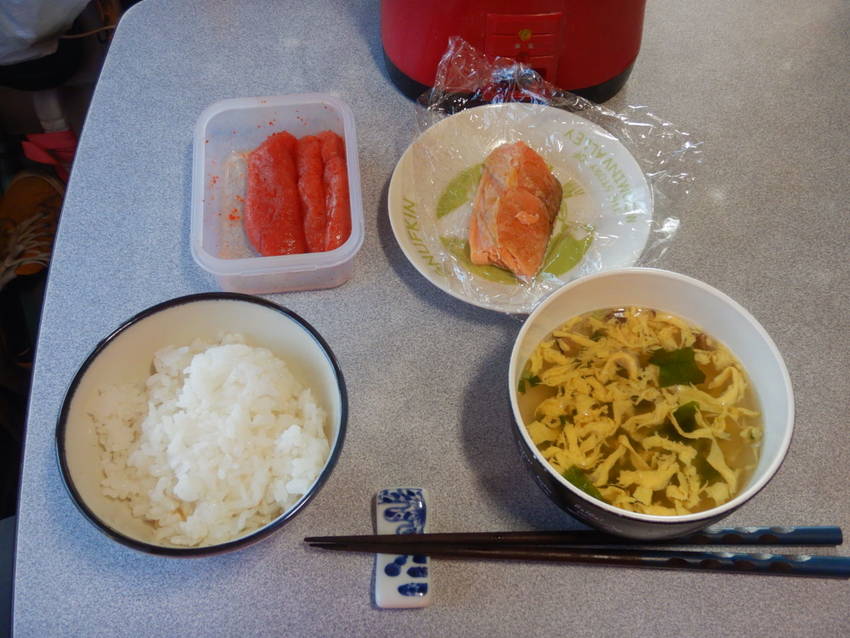 朝ご飯。...