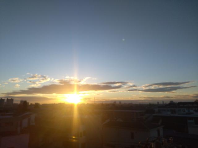 06:44。今日が来たぁ。今日...