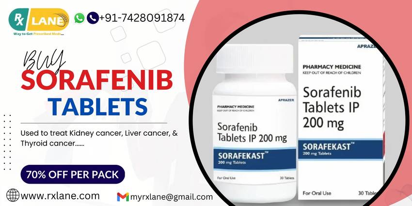 Sorafenib tablets price online P...