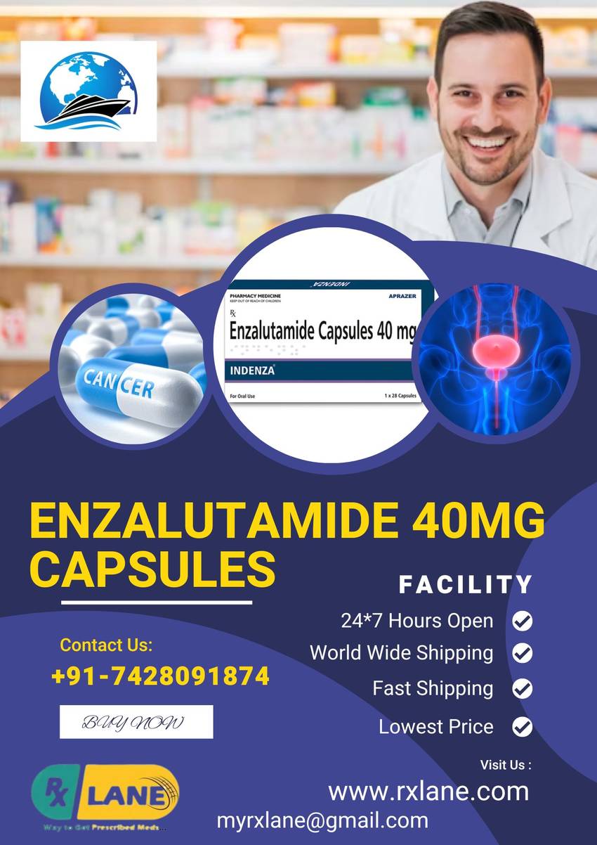 Enzalutamide 40mg Capsules G...