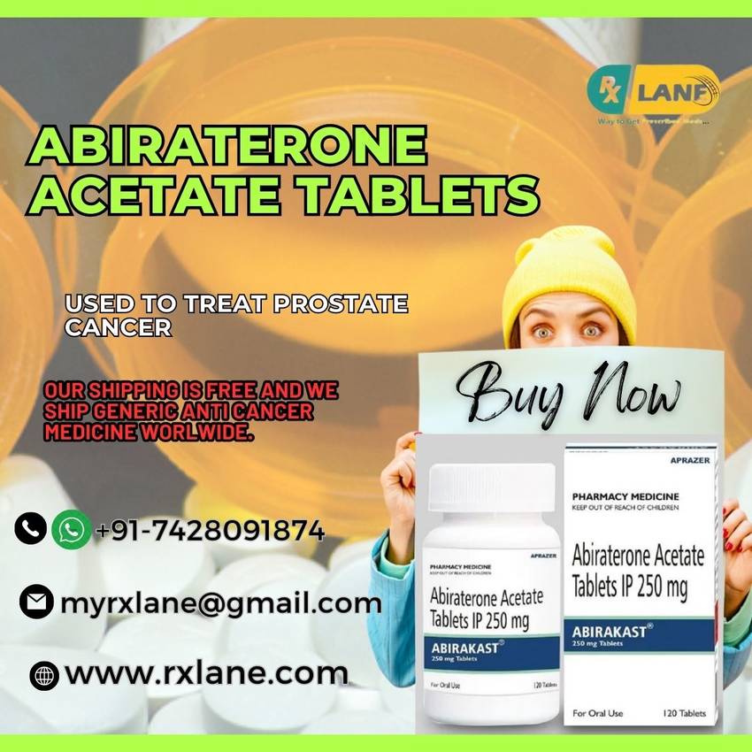 Buy Abiraterone 500mg Tablets...