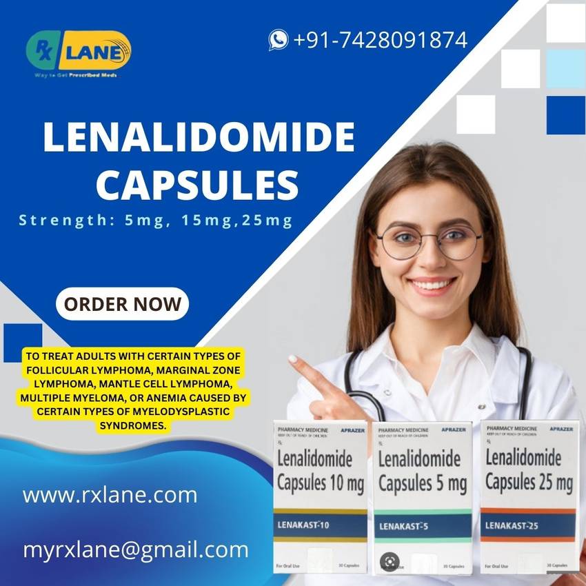 Purchase Lenalidomide Capsules Malaysi.. - Rxlane Trusted Pharmacy ...