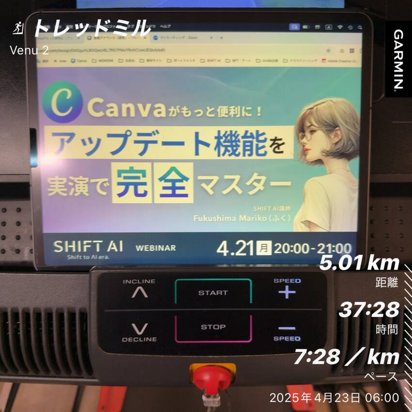 4/23(水)の朝活報告