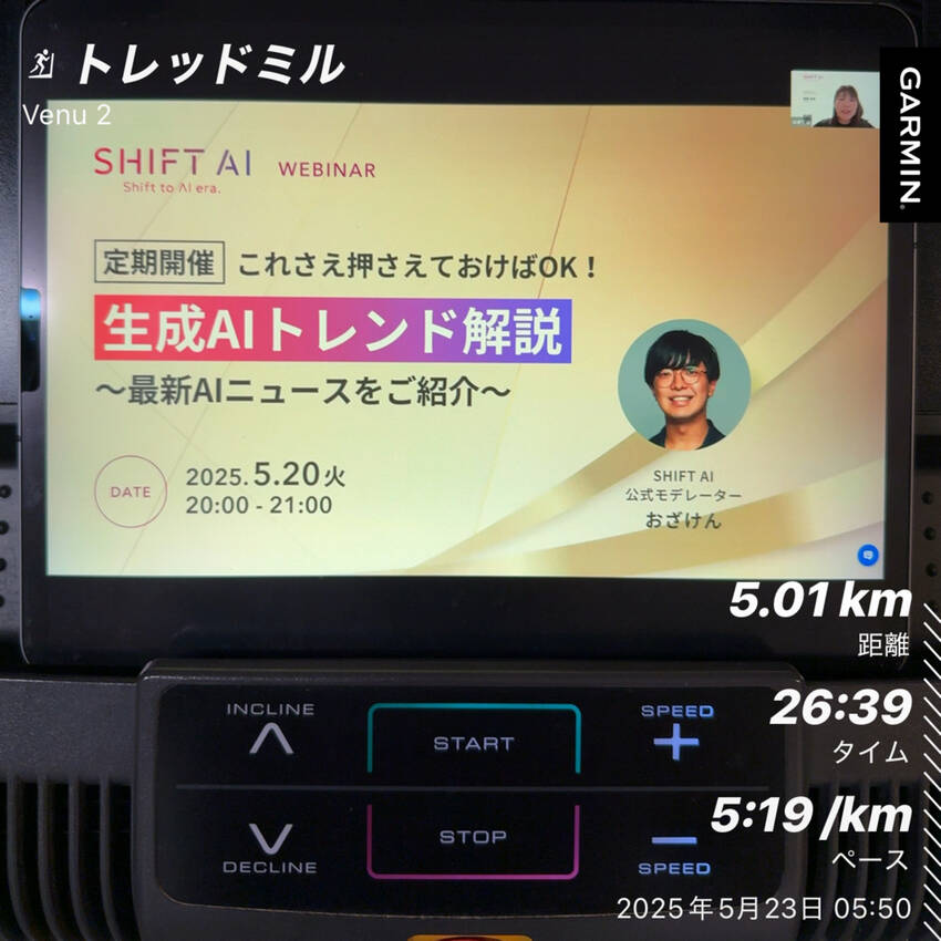 5/23(金)の朝活報告