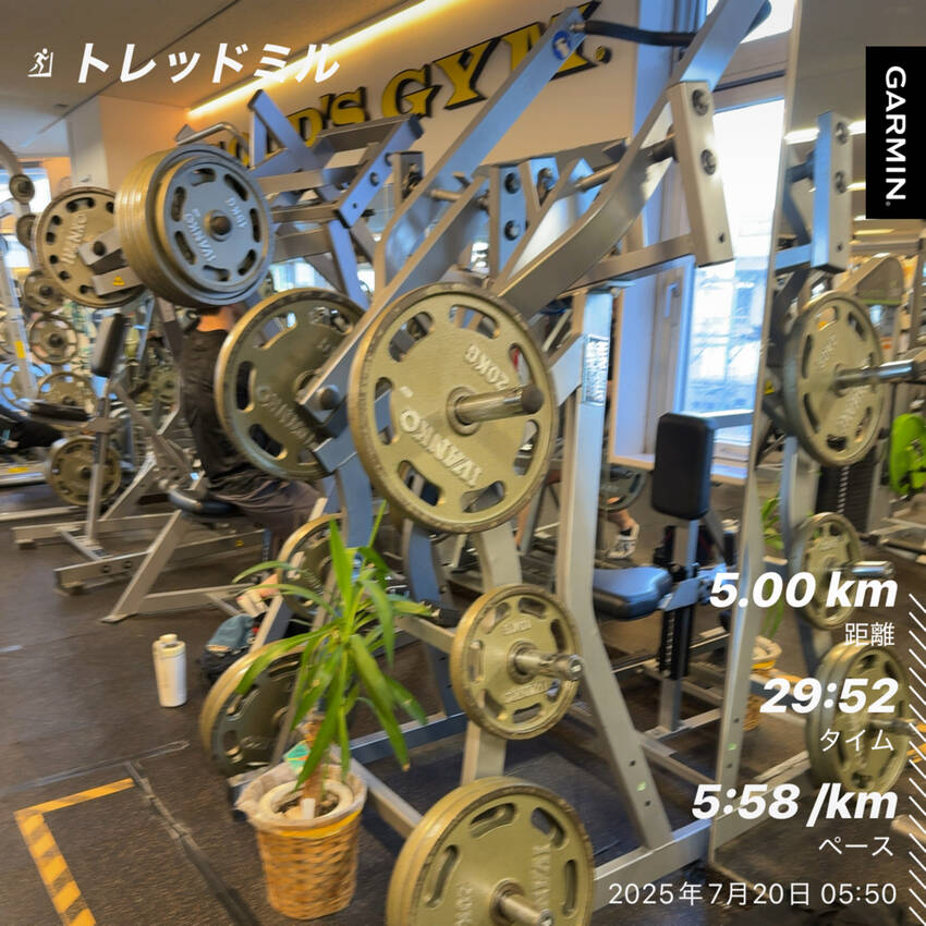 7/13(日)の朝活報告