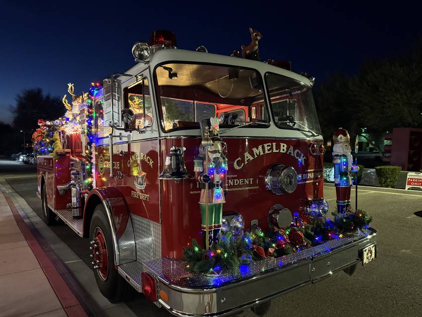 Camel Back Fire Truck