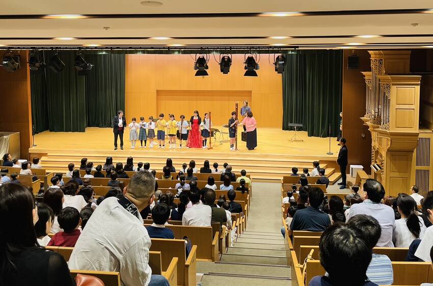 そして、子どもたちが演奏する場...