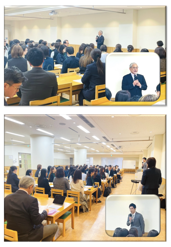 岡崎校長先生とオリブの会木本会...