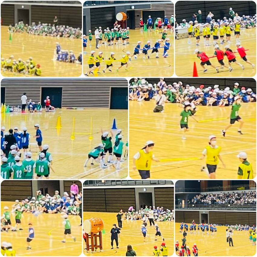 それぞれの種目で一生懸命頑張る...