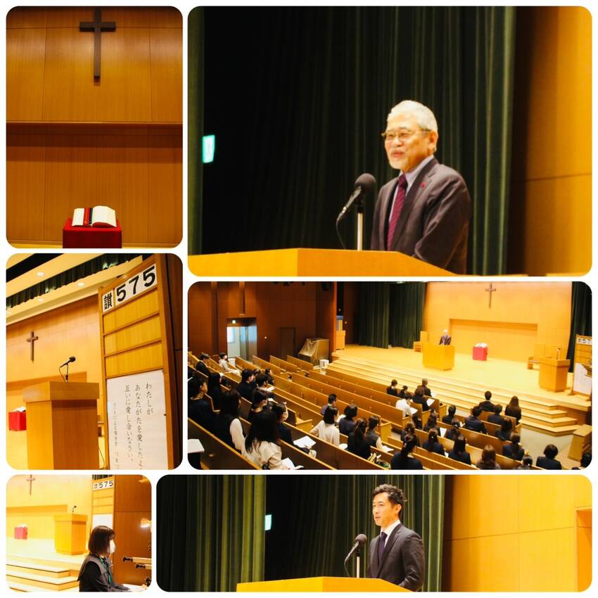 小学校礼拝堂において2025年...