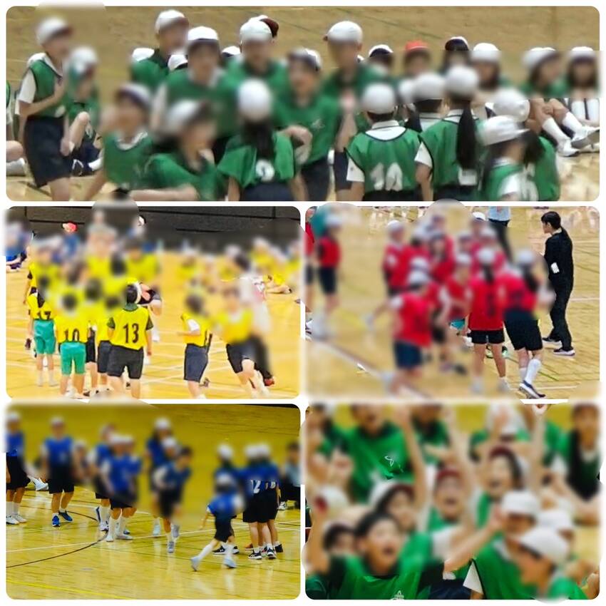 大縄競争〜!!! 何回・・・何...