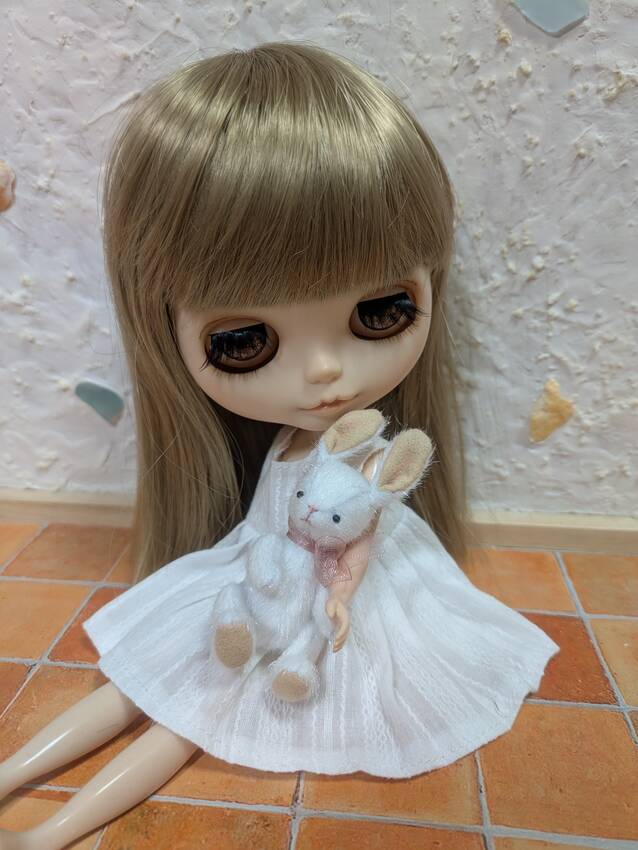 ミニチュアうさちゃん ホワイト...