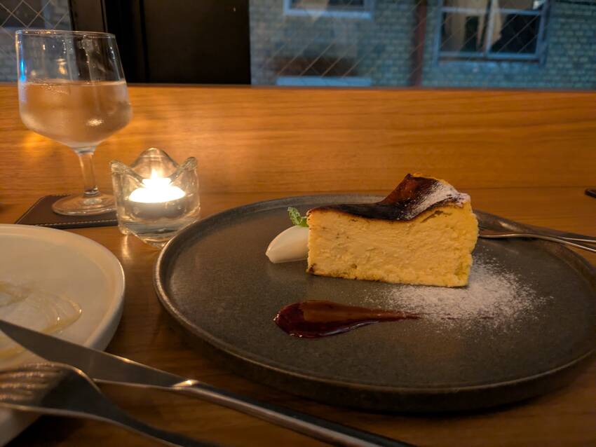 バスクチーズケーキ