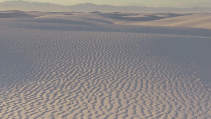 白い砂丘　ニューメキシコ