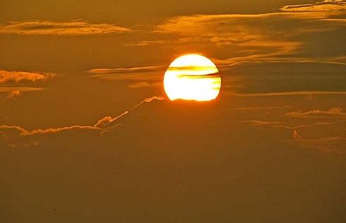 夕日〜〜朝日