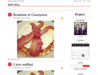 New Blog Skin &amp; Twitter ...