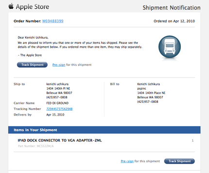 iPad Update