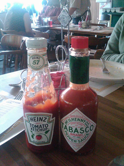 It is not a ketchup that is small.