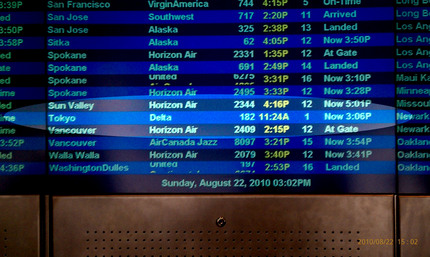 Where is DELTA 182 from KIX ...