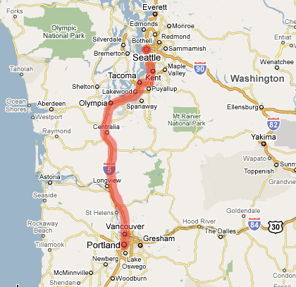 One day business trip to Oregon