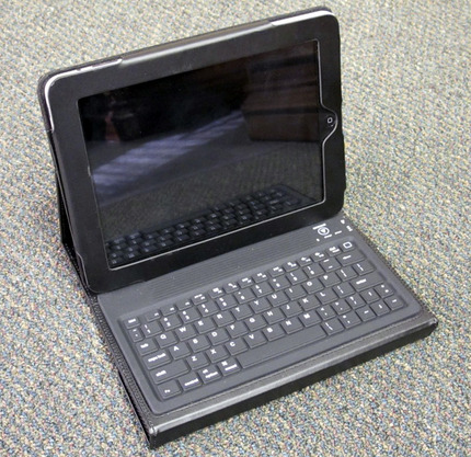 iPad with keyboard