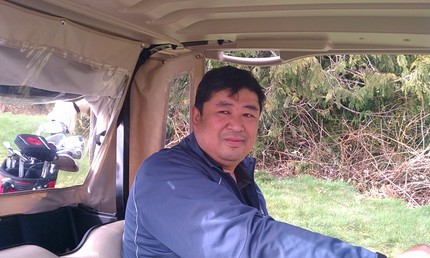 First golf in 3 months.